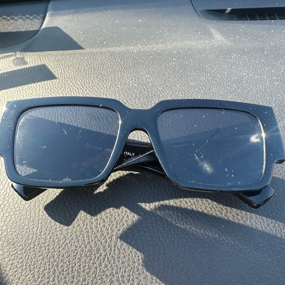 Prada Black Square Sunglasses